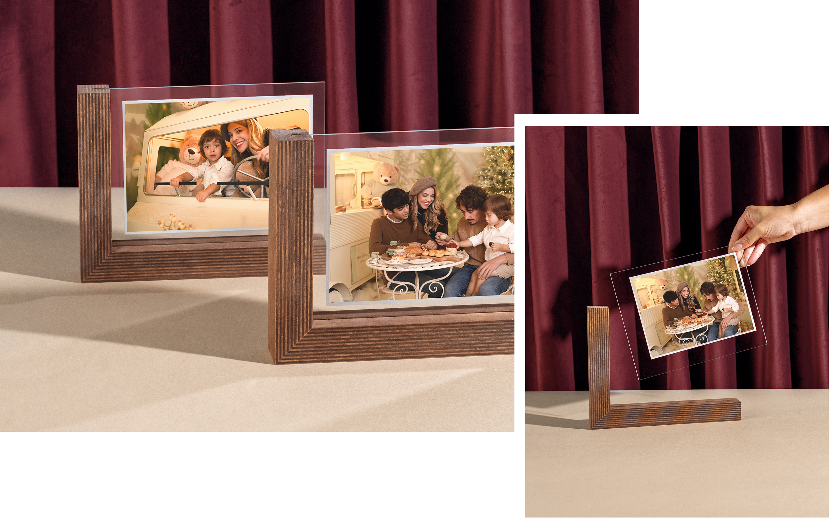 Christmas Semi Frame