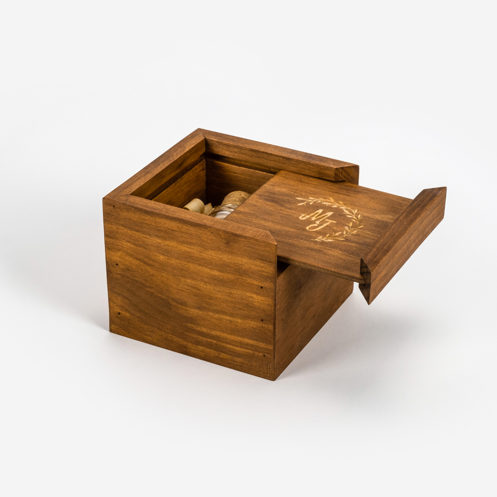 Boîte clé usb Wood 2