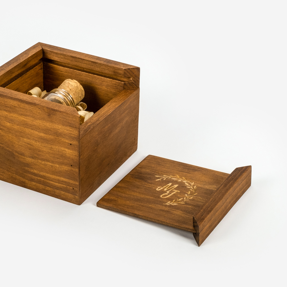Boîte clé usb Wood 4